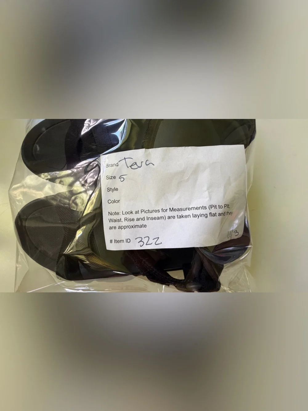 Teva Sanborn Sandals 5 Brown Outdoor Hiking Adjustable Strap 1015161 Brown/black